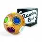 Головоломка антистрес 3D П'ятнашки IQ Rainbow Ball (золото)