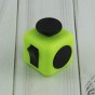 Кубик антистресс Fidget Cube (зеленый с черным)