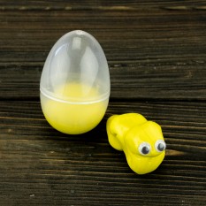 Антистресс Жвачка для рук Хэндгам Яйцо с ароматом Лимона 15г (желтый)