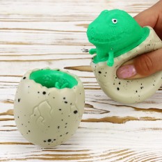Іграшка антистрес Фуфлік Дракон із яйця (зелена)