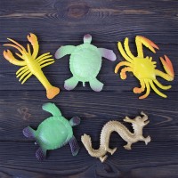 Растущие в воде игрушки 10х6см гиганты Океан №1 цветные (уп 6 шт)