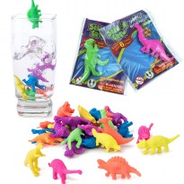 Зростаючі у воді іграшки 6х3см Динозаври (1шт)