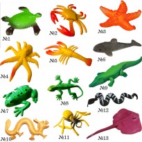 Зростаючі у воді іграшки 10х6см гіганти Океан №1 кольорові (1шт)