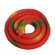 Гумова змія 75см (червона)