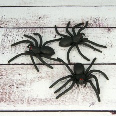 Павук гумовий 6х4см (чорний)
