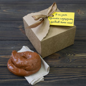 Какашка для пранку Подарунок (укр)