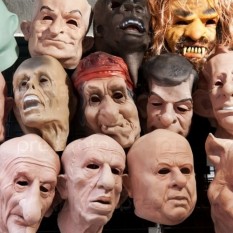 Карнавальні маски Гумові та Латексні