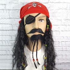 Усы и борода пирата Джека Воробья
