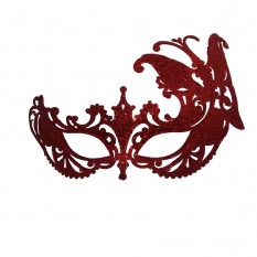 Венецианская маска Баттерфлай (красная)