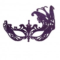 Венецианская маска Баттерфлай (фиолетовая)