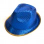 Шляпа Диско Твист (синяя)
