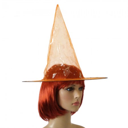 Шляпа Колпак капроновая (оранжевая)