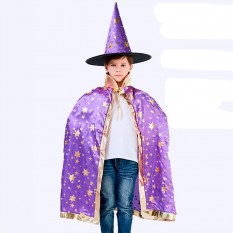 Маскарадный костюм Волшебник (фиолетовый)