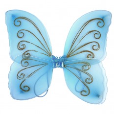 Крылья Бабочки средние (голубые) 40х40см