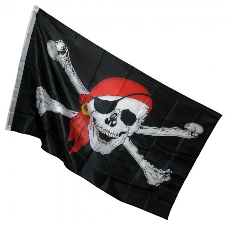 Пиратский Флаг 150х90см