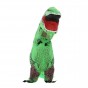 Надувний костюм Тіранозавр (зелений)