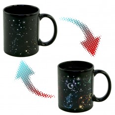 Чашка хамелеон Звездное небо 12 Созвездий