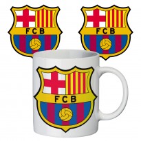 Чашка з принтом 65402 ФК Барселона
