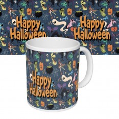 Чашка с принтом 63602 Happy Halloween мультяшки