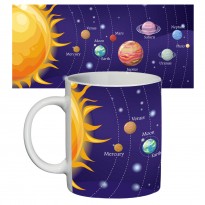 Чашка з принтом 65605 Сонячна система