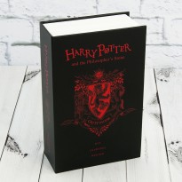 Книга сейф (18см) Гарри Поттер Гриффиндор (черная с красным)