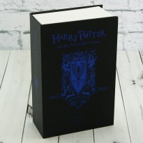 Книга сейф (18см) Гарри Поттер Когтевран (черная с синим)