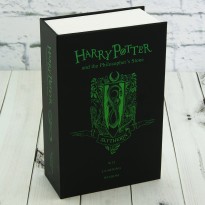 Книга сейф (18см) Гарри Поттер Слизерин (черная с зеленым)