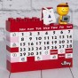 Календарь Конструктор (красный) 41115-1
