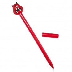 Ручка шариковая Монстрик (красный) сувенир