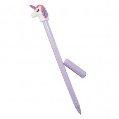 Ручка шариковая Единорог (фиолетовый) сувенир