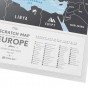 Скретч карта Европа EUROPA