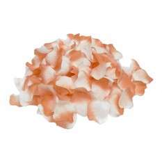 Лепестки роз (уп. 120шт) кораллово-белые