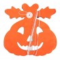 Гирлянда 3D Хэллоуин Тыква с листиками