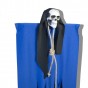 Декор для хэллоуина Призрачный Череп (95см) синий 10080