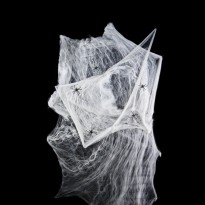 Павутиння з павуками (100гр) біле